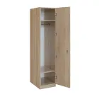 Q 11-40 skříň šatní, 1-dvéřová, 400x600x1800mm, dub bardolino